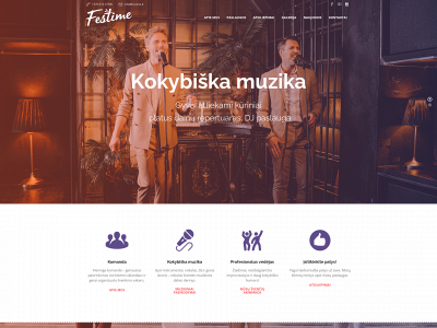 festime.lt snapshot