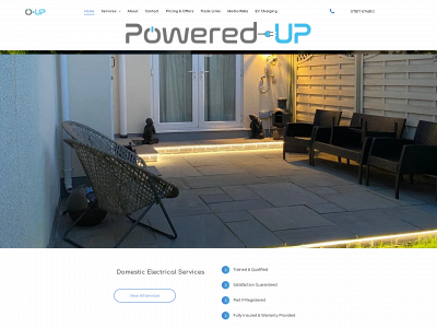 powered-up.co.uk snapshot