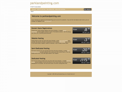parklandpainting.com snapshot