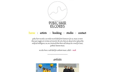 pubic-hair-records.com snapshot