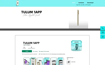 tulum1app.com snapshot