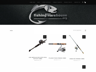 fishingwarehouse.org snapshot