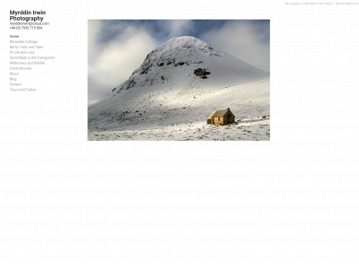 myrddinirwin.co.uk snapshot