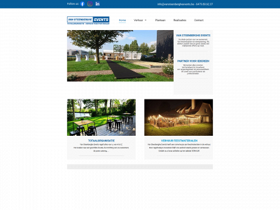 vansteenbergheevents.be snapshot