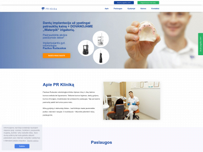 klinikapr.lt snapshot