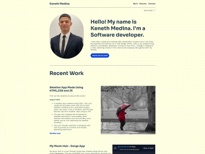 kenethmedina.com snapshot