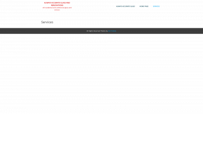 alwaysaccurateglass.com snapshot