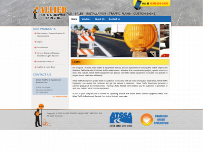 alliedtraffic.com snapshot