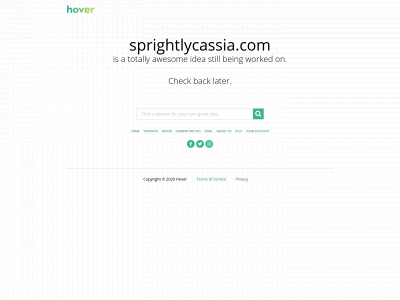 sprightlycassia.com snapshot