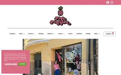 pinkpineapple.se snapshot