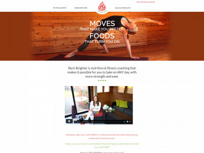 burnbrightercoaching.com snapshot