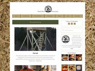 thewoodworkingbaker.com snapshot