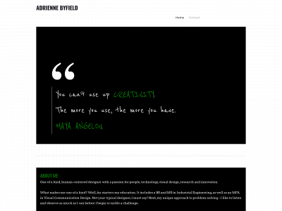 www.adriennebyfield.com snapshot