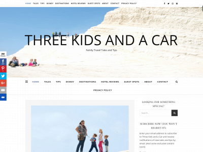 threekidsandacar.com snapshot