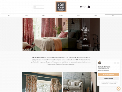 raiftextile.com snapshot