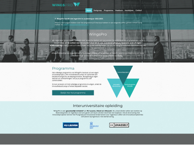 wingspro.be snapshot