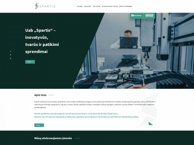 spartis.lt snapshot