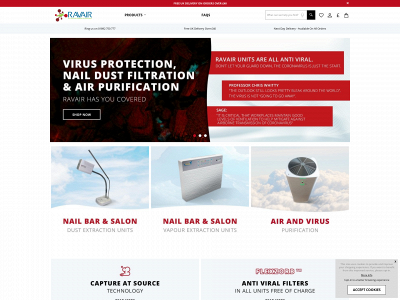 ravair.co.uk snapshot