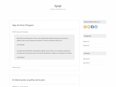 epoje.org snapshot