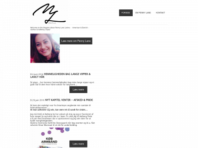 misslevine.dk snapshot