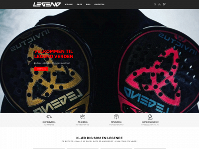 legendpadel.dk snapshot