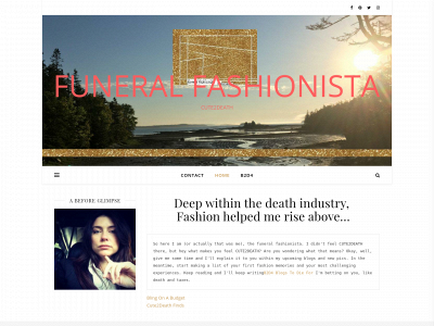 funeralfashionista.com snapshot