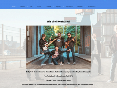 heatwave-music.com snapshot