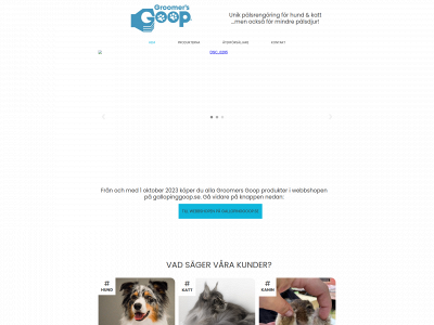 groomersgoop.se snapshot