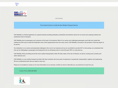 cacmobility.com snapshot
