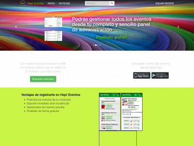 hepeventos.com snapshot