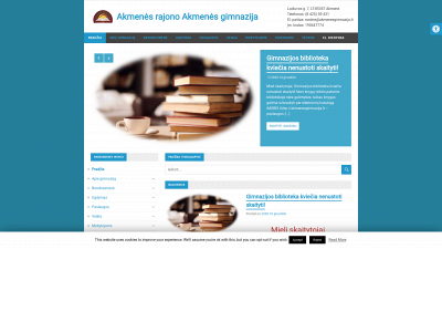 akmenesgimnazija.lt snapshot