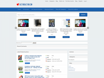 auctionsaction.com snapshot