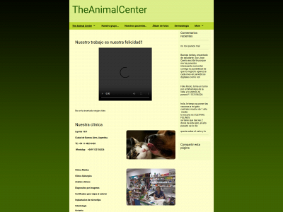 thanimalcenter.com snapshot