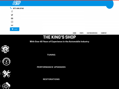 www.pettys-garage.com snapshot