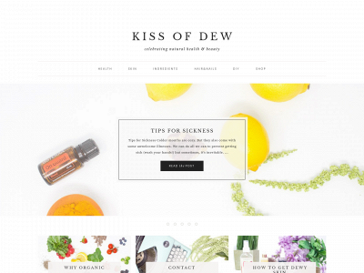 kissofdew.com snapshot