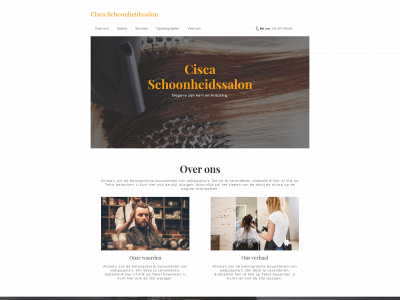 cisca-schoonheidssalon.be snapshot
