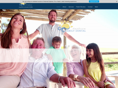 heathrowfamilydental.com snapshot
