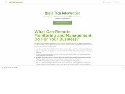 rapidtechintervention.com snapshot