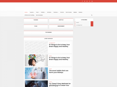 healthfeedline.com snapshot