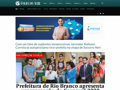 folhadoacre.com.br snapshot