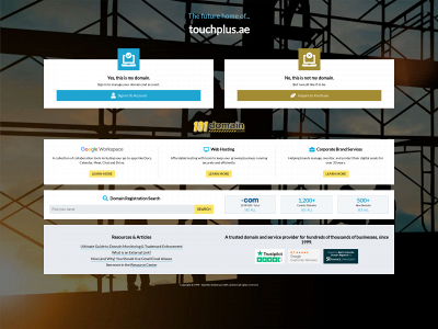 touchplus.ae snapshot