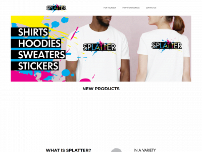 splatter.be snapshot
