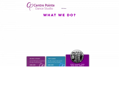 centrepointedancestudio.com snapshot