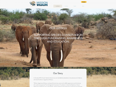 missionwildlifeconservation.org snapshot