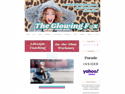 theglowingfox.com snapshot