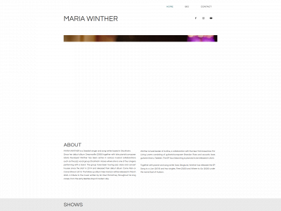 mariawinther.com snapshot