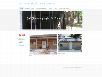 jwcountrycraftsandironworks.com snapshot