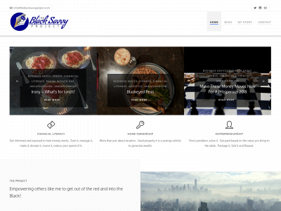 theblacksavvyproject.com snapshot