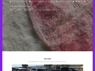 fivelightspetcrematory.com snapshot