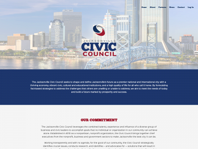 jaxciviccouncil.com snapshot